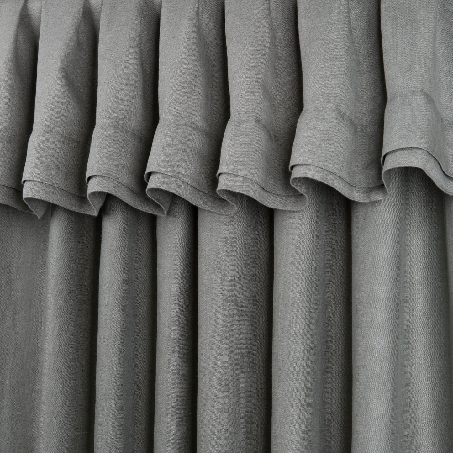 Rideaux satin de lin easyclip