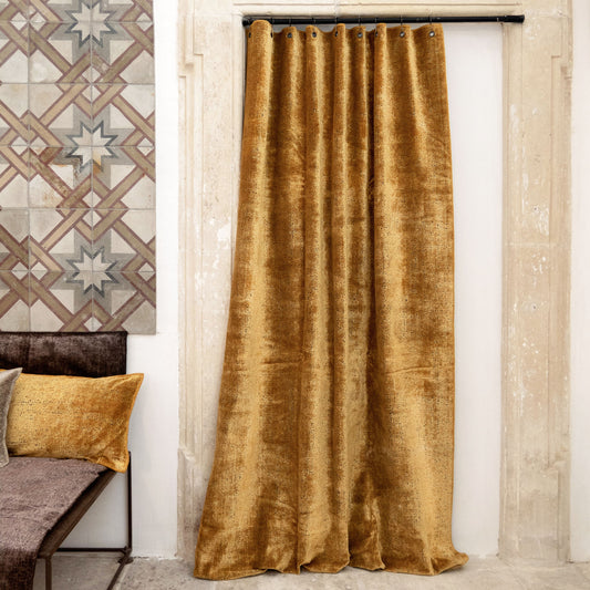 Rideaux velour